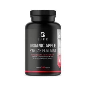 Vinagre de Manzana Orgánico La Madre 240 Cápsulas. Ingredientes naturales.