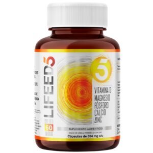 Vitamina D (Vitamina D3), Magnesio, Calcio, Zinc, Fosforo, Aloe Vera  (Sabila)